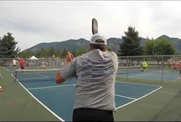 Star Valley Mixed Doubles 2019 Pickleball 5.0 Smith/Klein vs Barr/Lammers