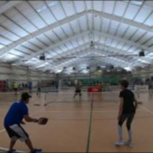 Fairfield, Iowa Pickleball Tournament 2019 - 3.0 Mixed Doubles League ma...