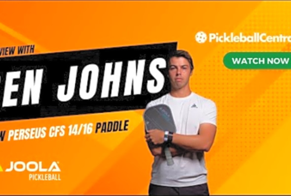 Ben Johns NEW Signature Paddle with JOOLA Pickleball