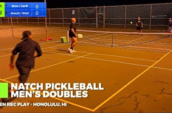 Pickleball Men&#039;s Doubles - Shaun/Ryan vs Sean/Dane