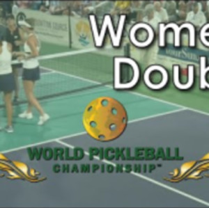 2019 WPC - Women&#039;s Doubles - Waters - Waters vs. Newman - Parenteau