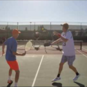 Tustin Winter Pickleball Classic 2017 MD Open Finals Kern/Evans VS. Daws...