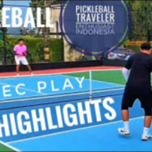 PICKLEBALL HIGHLIGHTS COMPILATION REC PLAY - #pickleballindonesia