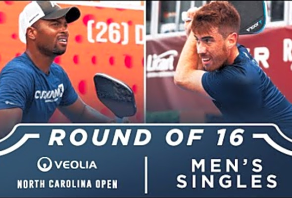 Federico Staksrud v Donald Young at the Veolia North Carolina Open