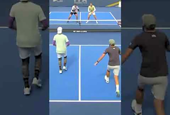 The crucial score in the match #shorts #pickleball #ppa