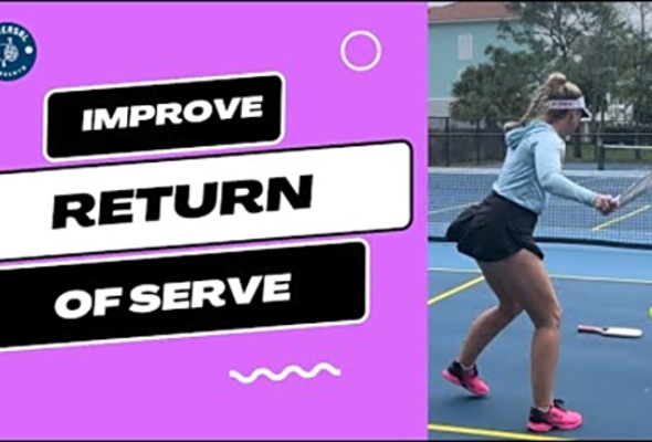 How To INSTANTLY Improve Your Return Of Serve In Pickleball