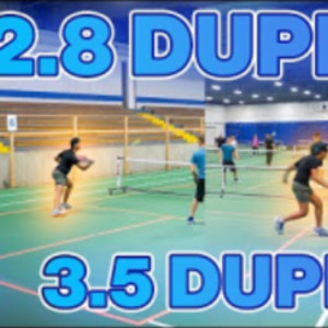 Can I beat 3.5 DUPRs in Pickleball Doubles?