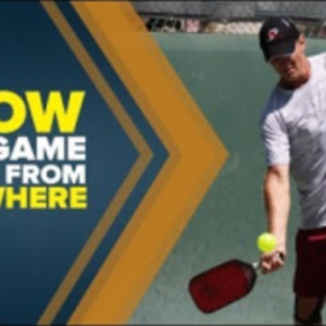 Slow Down the Game From Anywhere on the Court - Pickleball Quick Tip