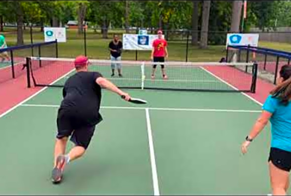 Huge Comeback! Mixed 4.0 19 Pickleball at Discover Columbus 2023