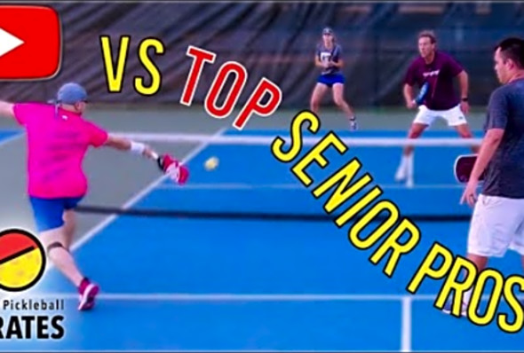 Top Pickleball Senior Pro Mixed vs 5.0 Men&#039;s Doubles