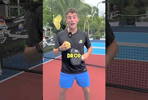 Proper Court Position for Parnters Third Shot Drops! #pickleball #pickleballtips #shorts