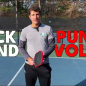 How to Hit a Backhand PUNCH VOLLEY!