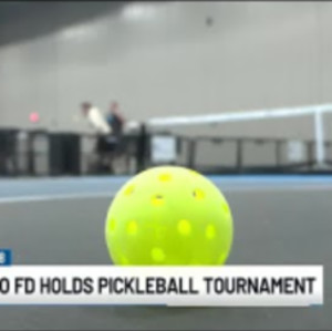 Jonesboro Fire Department holds pickleball tournament