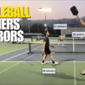3.5 to 4.0 Pickleball League - 3 Matches with Stats