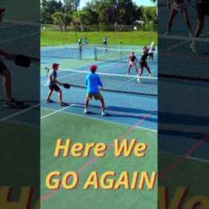 Crazy mixed doubles point #pickleball #pickleballhighlights #whitesnake ...