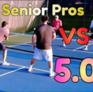 Pickleball 5.0 vs Senior Pro
