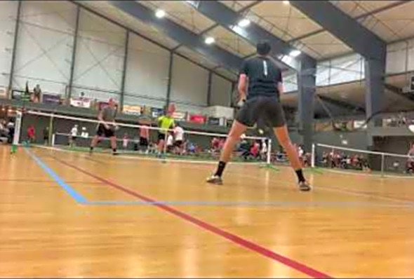 International Indoor Pickleball Championship Mens Skill Doubles 3.5 Bronze Medal Match