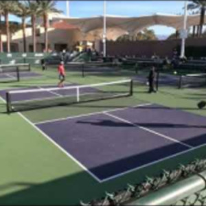 First Round Singles Match - Indian Wells USA National Pickleball Champio...