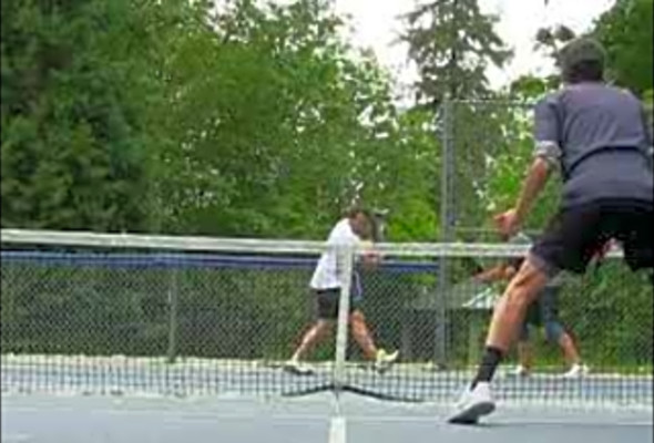 Roman Kravchuk Perfect Pickleball Backhand (June 2022)