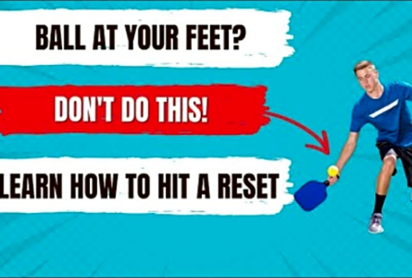 HOW TO MASTER THE RESET SHOT IN PICKLEBALL AND WIN MORE POINTS