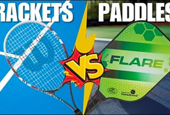 Tennis vs. Pickleball (The Clash of Rackets and Paddles)