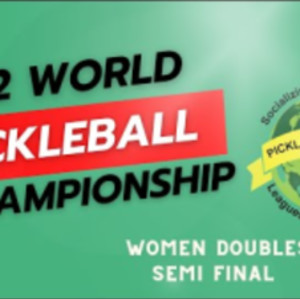 2022 World Pickleball Championship WPC: Women&#039;s Doubles Open Division Se...
