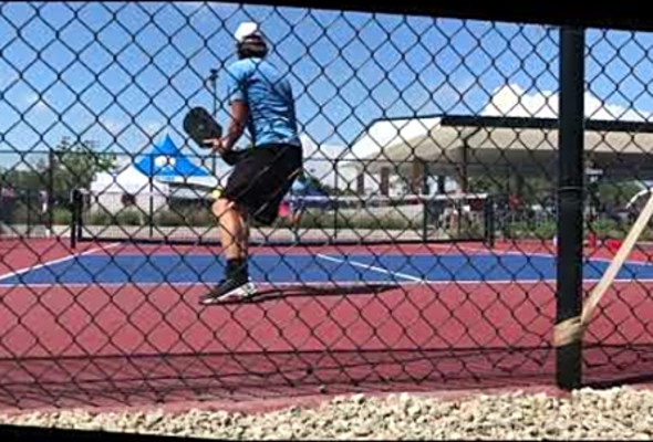 Richard Livornese Jr. vs Jason Garriotte - Pro Singles - 2023 US Open Pickleball - Naples, Florida