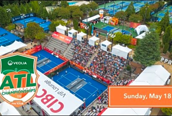 Court SC2 - Veolia Atlanta Pickleball Championships (Sunday, Carvana PPA Tour)