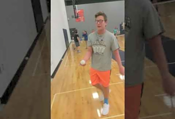 Pickle Ball: Double Bounce Rule
