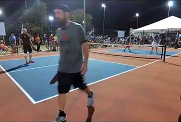 Gold Finals Yates-Ashworth vs Kawamoto-Fajardo Mens 19 2018 US Open Pickleball Tournament