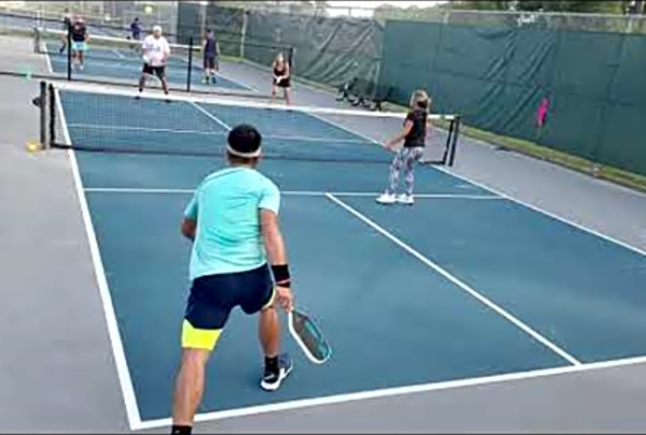 Englewood Moneyball Pickleball Tournament- Dominic Catalano - Mixed 3.5 Game 2
