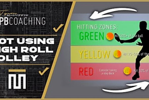 Win More Points &amp; Matches With These Roll Volley Tips From Pickleball Pro Tyson McGuffin