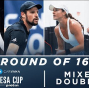 Bright/Rohrabacher v Radzikowska/Emmrich at the Carvana Mesa Cup