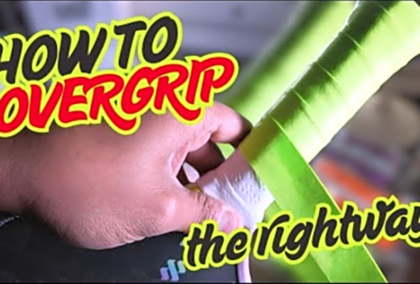 How to put Overgrip on your Pickleball paddle ft Sypik Triton Pro 2