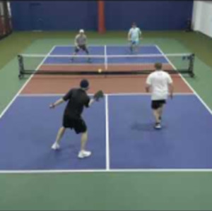 Monday Night Pickleball Match 2 - Game 2 ft. Tan Trevor vs Sawyer Jay