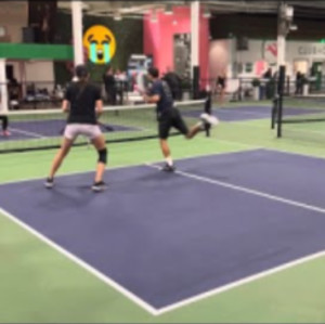 Open division, mixed doubles, semi finals, CT summer sendoff tournament