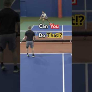 How did he SPIN it like that!? #pickleball #doubles #highlights #mondayn...
