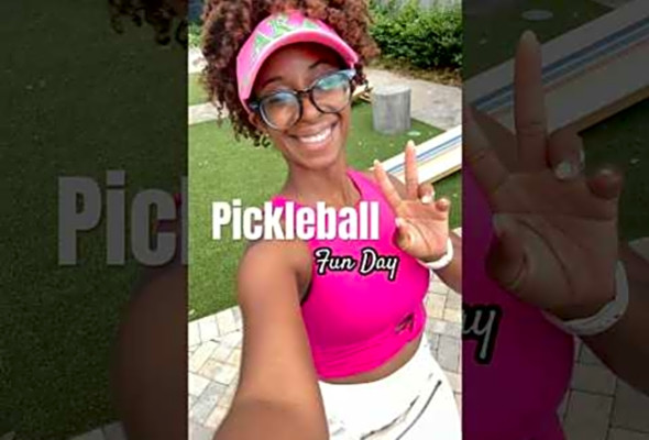 Pickleball With Mom Went From Chill to Championship Mode #pickleball #familyfun #shorts