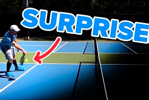 Learn to ATTACK with this sneaky pickleball shot!