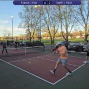 Kalani and Fox vs. Keith and Nick - 4.0 Pickleball Match