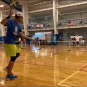 Mens 5.0 doubles at the USA Pickleball Mid-Atlantic South Tournament m S...