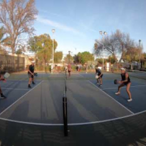 Crazy High level Pickleball 5.0 (Mixed) Jessie Irvine Erik Lange Michell...