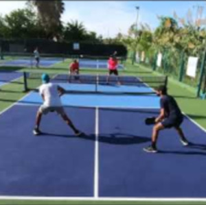 Los Cabos Open 2022 Pickleball Warmup - Joe Baumann / Paul Bland vs Axel...