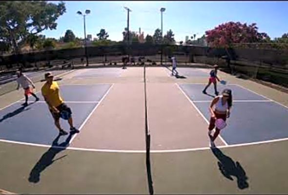 Bad Pickleball High level Rec Play 5.0 Jessie Irvine Christine McGrath Jeff Warnick KyleM Part1