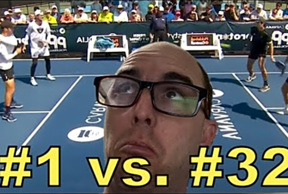 How Bad Will a #1 Pickleball Seed Beat a #32 Seed? - First Round Pro Men&#039;s Doubles Analysis