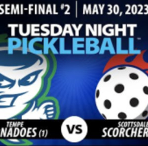 AZ PBL: Tempe Tornadoes vs Scottsdale Scorchers (Tue May 30, Season 1, W...