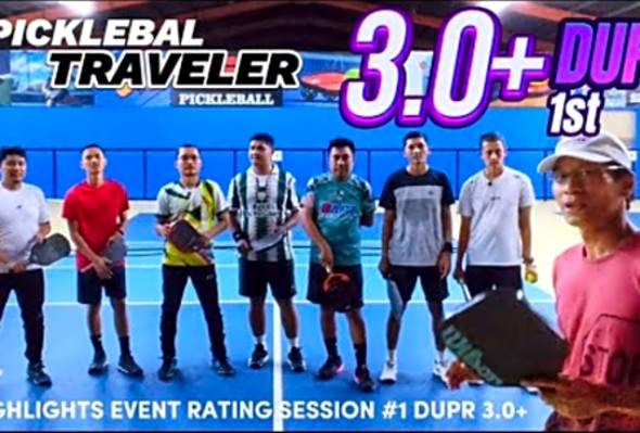 INTENSE &amp; COMPETITIVE DUPR 3.0 RATING EVENT #pickleballtraveler #DUPRPickleball