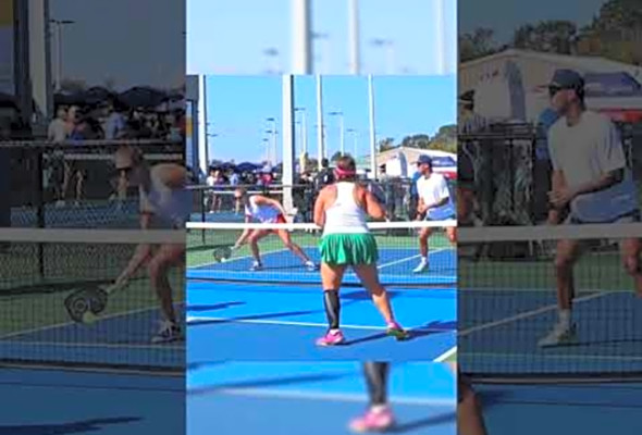 Stay Patient #shorts #pickleball #pickleballhighlights