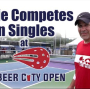 Eddie Arrives at 2021 Beer City Open and Plays in Singles Tournament - B...