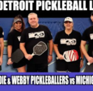 2024 Detroit Pickleball League Week 4 - Eddie and Webby Pickleballers vs...